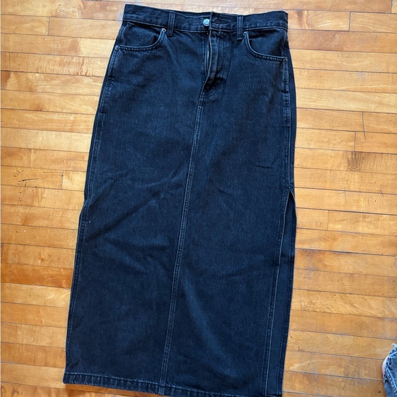 Ariztia denim midi skirt - Picture 3 of 3